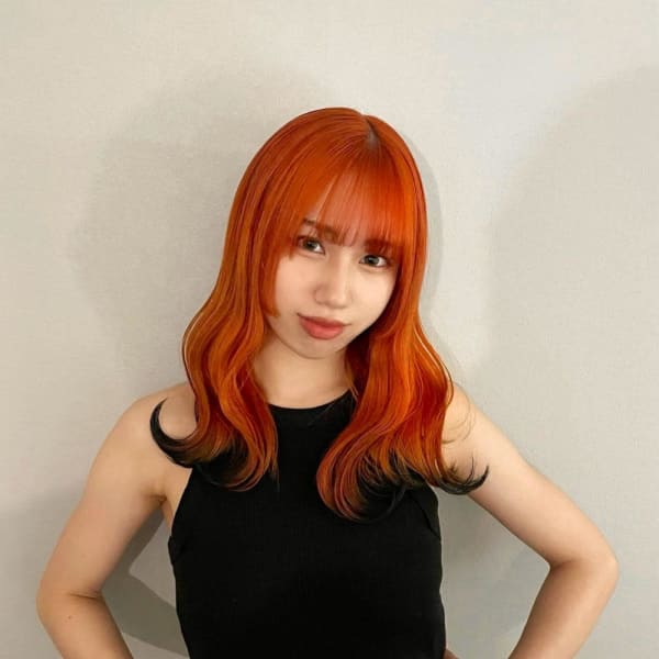 キツネカラー/裾カラー/エンドカラー/ブリーチ