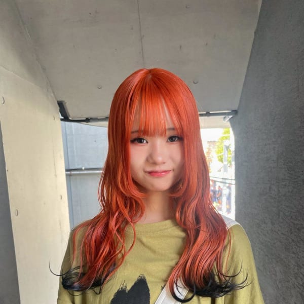 キツネカラー/裾カラー/エンドカラー/ブリーチ