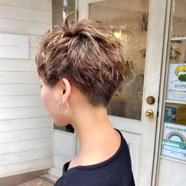 CHAINON赤羽ショートヘア2024人気