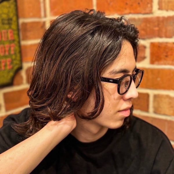 ハーフカールロング