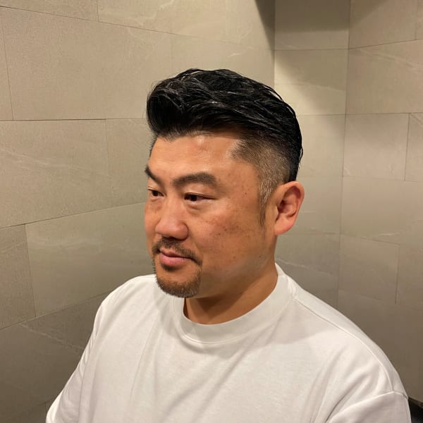 リーゼント７：３スタイル