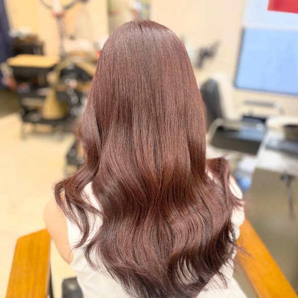 韓国巻き/チェリーカラー/ピンクカラー|Nouvelle Vallee