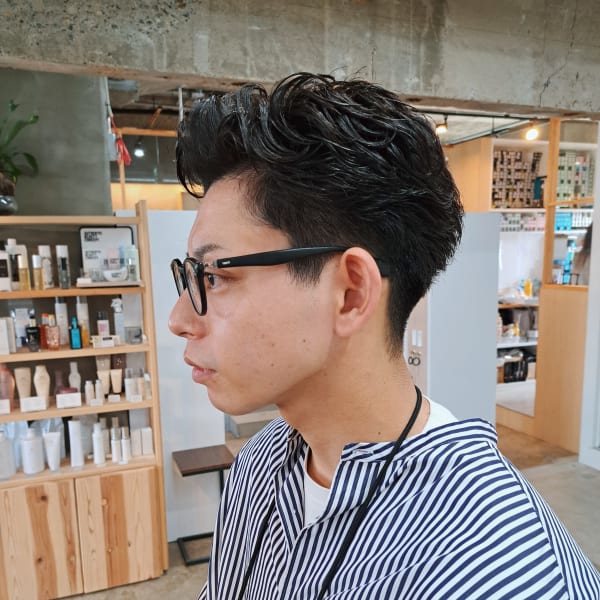大人メンズパーマスタイル