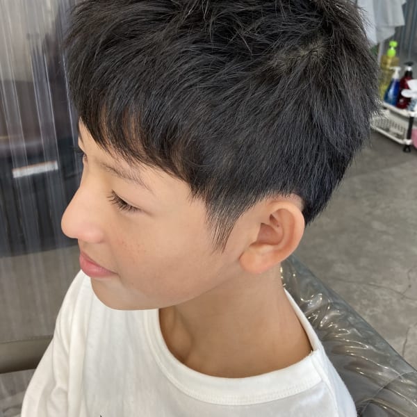 中学生カット