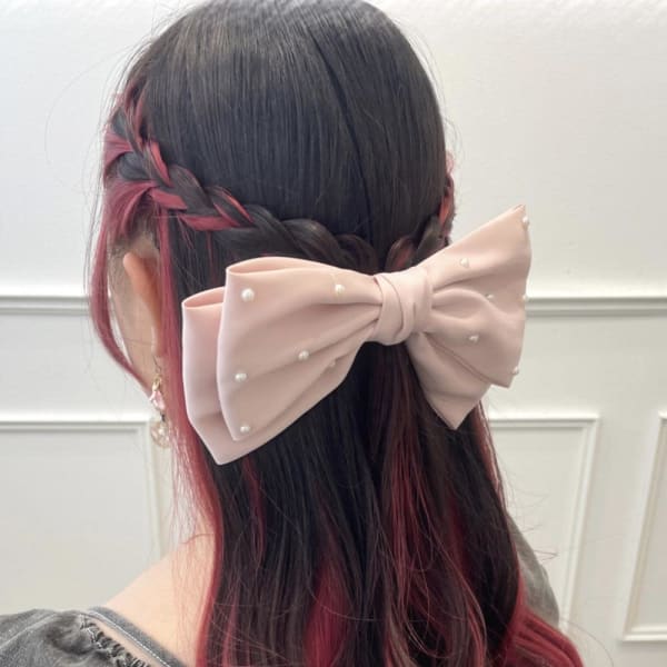 大人っぽ！編み込みハーフアップ♪_ゆう