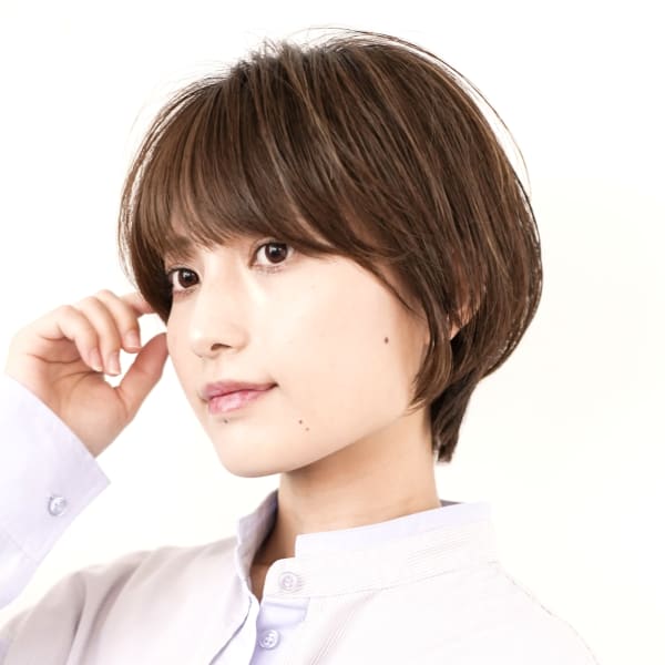 大人丸みショート