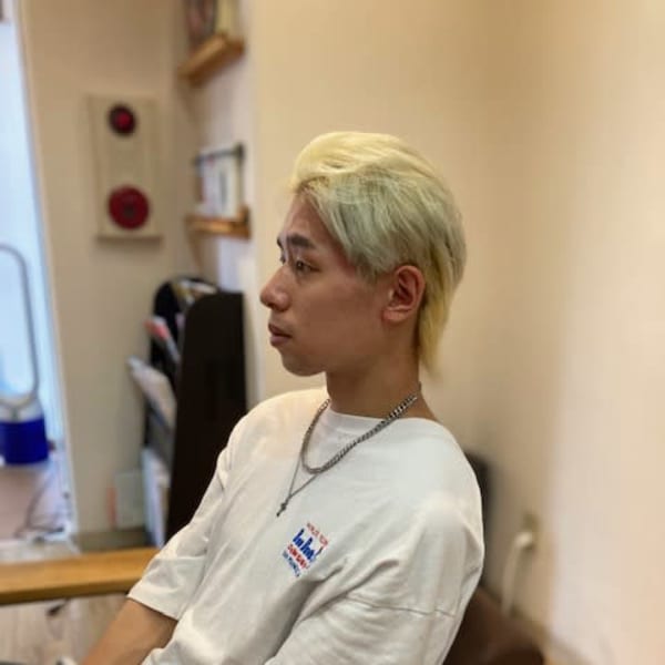 お客様髪質改善データ1454(ホワイトベージュ)