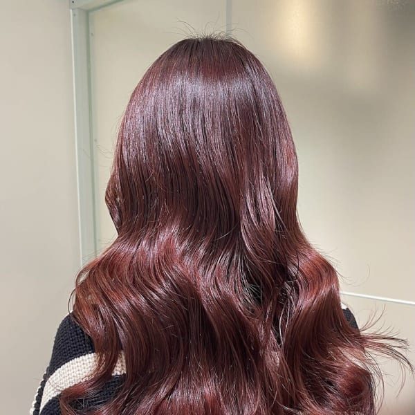 【チェリーレッドカラー】