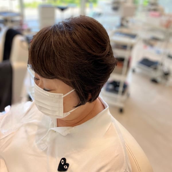 大人可愛いグラデーションボブ|MHMAPS