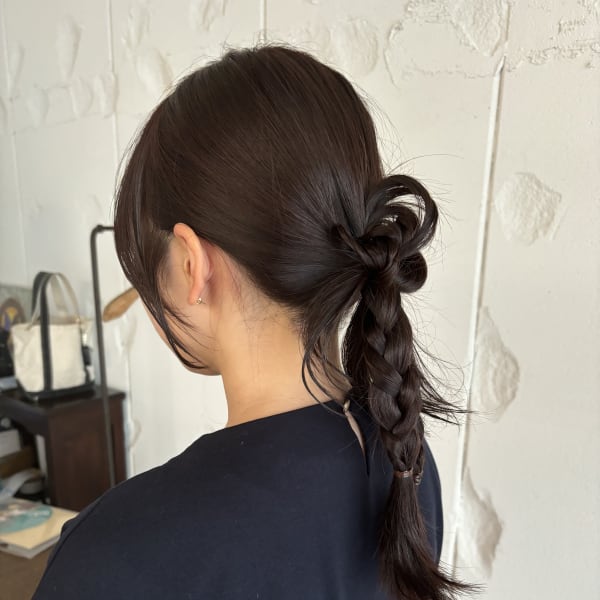 お呼ばれアレンジ