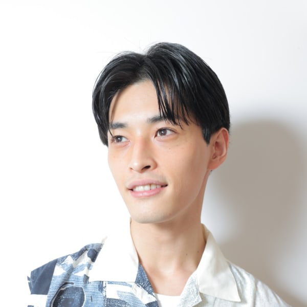 爽やかビジネスショートセンターパート韓国マッシュ|LAVIE NEW STANDARD BARBER 横浜店