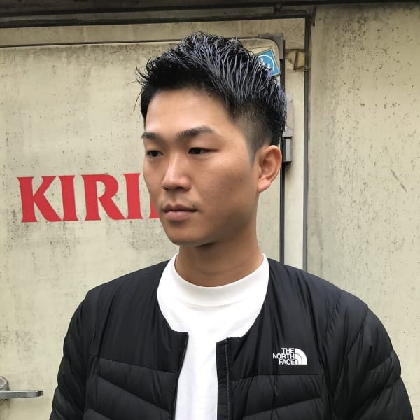 ワイドアップバングショート