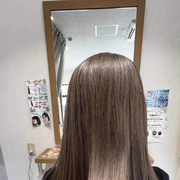 髪質改善ストレート