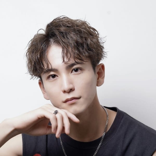 【alpha 新宿】アップバング×ツイストスパイラルパーマ