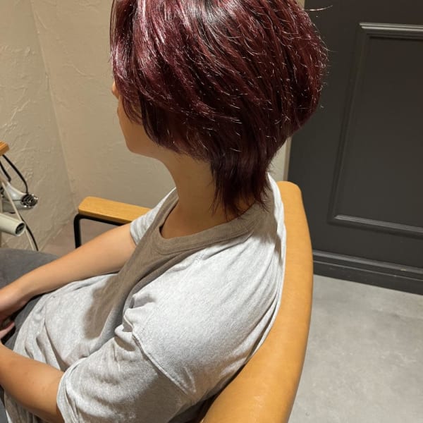 ボルドーカラー