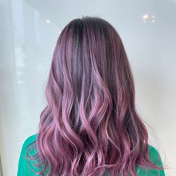 ピンクバレイヤージュ