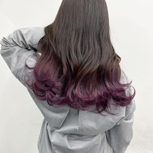 パープルグラデーション