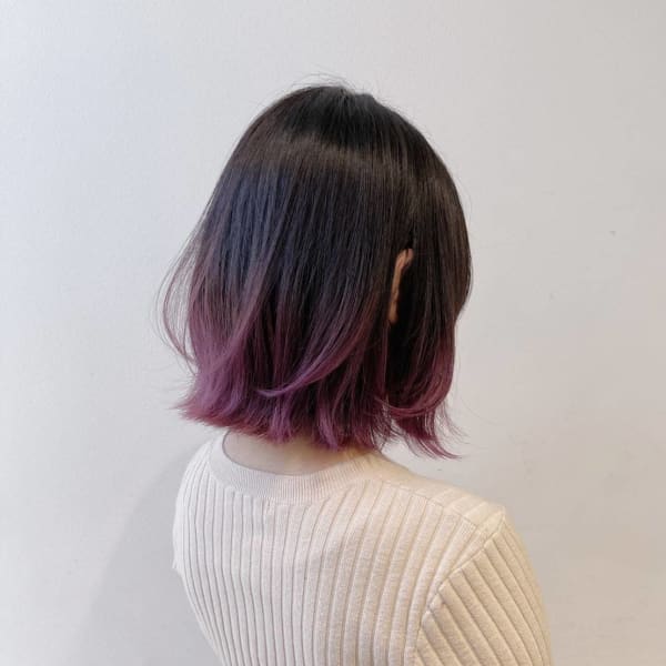 レッドバイオレットグラデーション