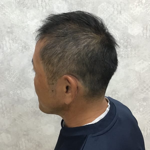 刈り上げショートスタイル