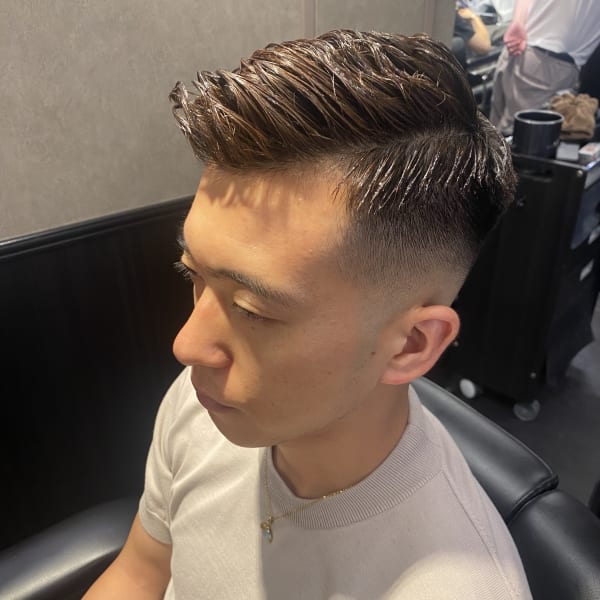 ハードパート　スキンフェード