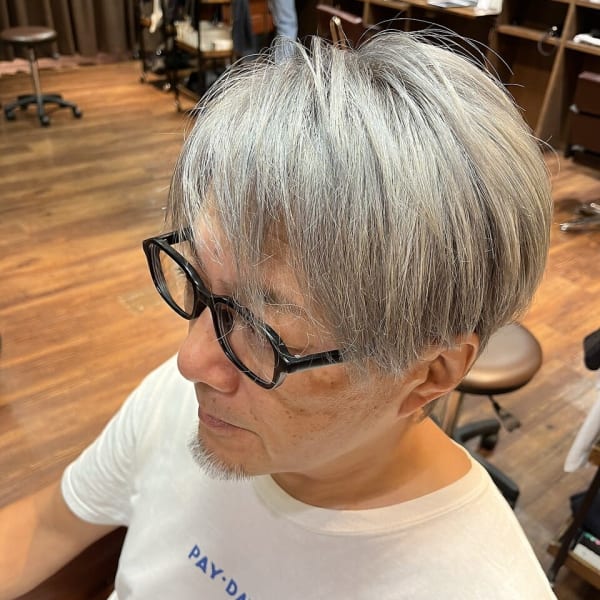 イケおじグレイヘア