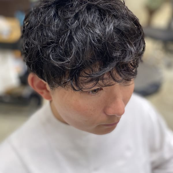 メンズカット/シャドーパーマ/ニュアンスパーマ/ツーブロック|Nouvelle Vallee