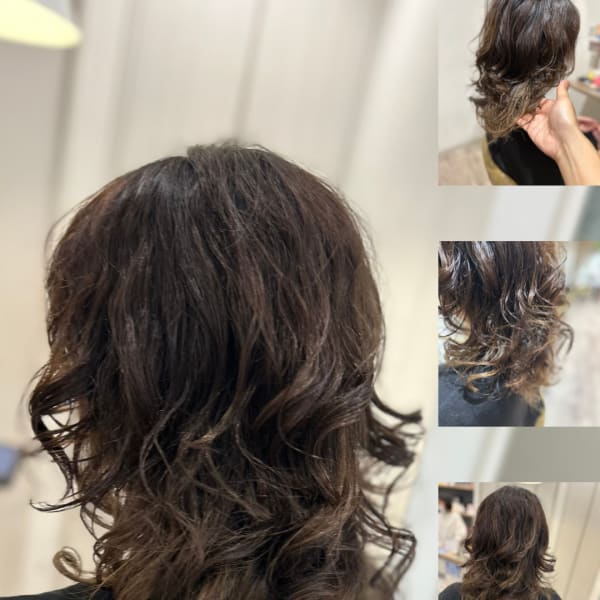 ウルフスタイル 髪質改善パーマ デジキュア