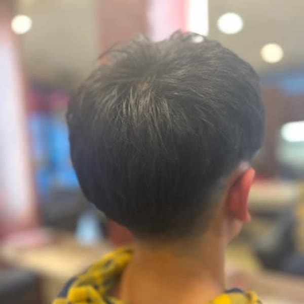 ワンブロックフェードカット