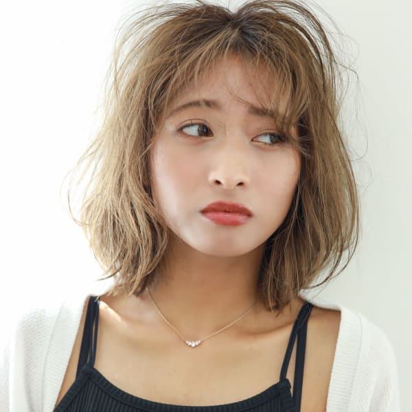 【tetote三宮】ラフボブ /ゆるふわ前髪スタイル|Tetote 三宮本店