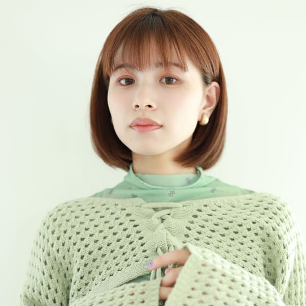 【tetote三宮】 ぱっつん前髪/ ナチュラルボブ|Tetote 三宮本店