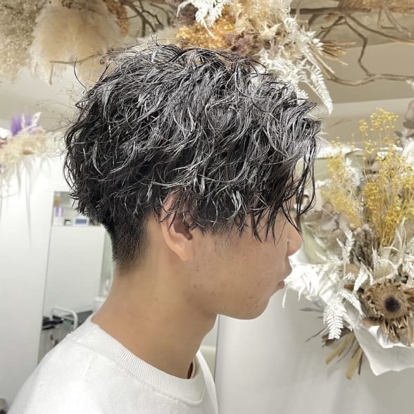 ツイストパーマ［五条駅/京都駅/七条駅/四条駅/烏丸駅］|S.i ハイライト・ブリーチ・トリートメント・髪質改善