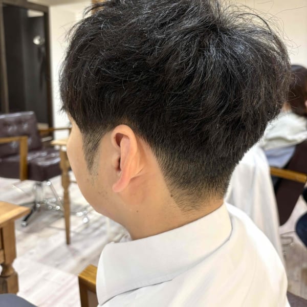 afumty×メンズ×ショート×ツーブロック|afumty