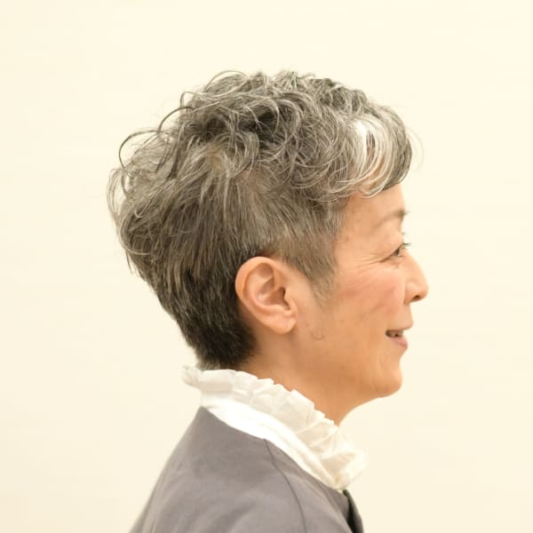 えがお美容室 奈良店×ショート