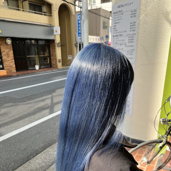 ブリーチオンカラー