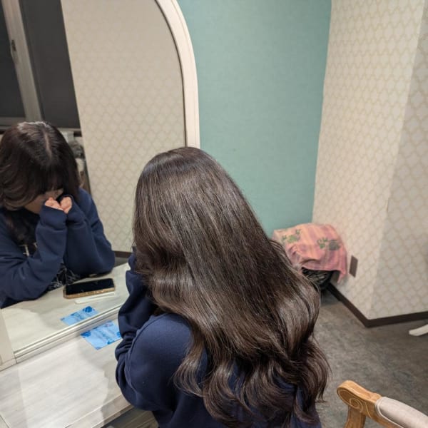 ツヤツヤロングヘアー