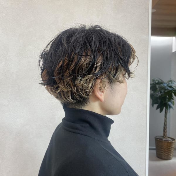 スパイラルパーマ