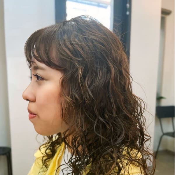 大人カワイイ☆ロングスパイラルパーマ|ヘアコンシェルジュ Fuchibe