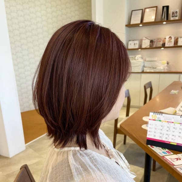 大人女性 レイヤースタイル☆小林|SARA Beauty Sight 志免店