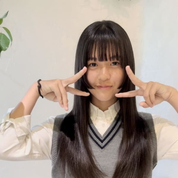 〜ロングヘアー姫バング〜