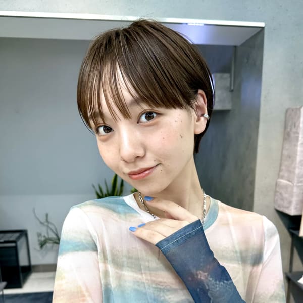 朝時間がなくても出来る簡単で可愛いマッシュショート|DAL.渋谷/表参道【ダル】