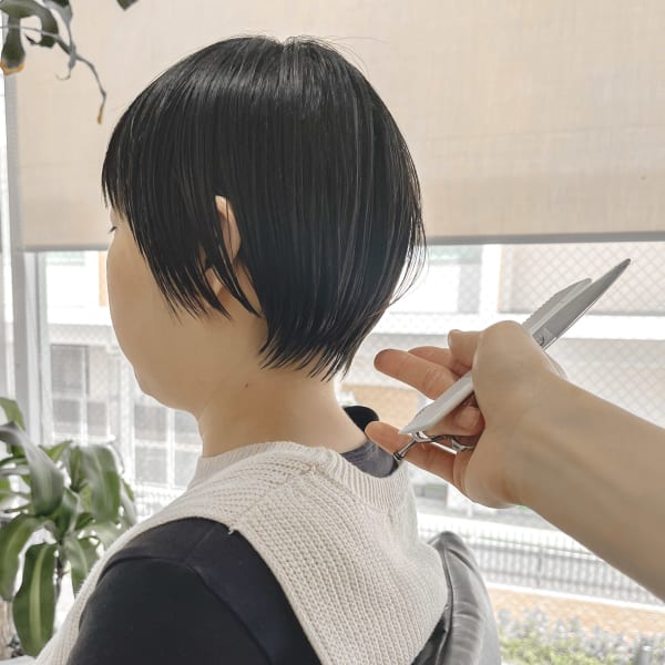 ◎耳掛けショート　◎ナチュラルショート　◎大人可愛いショート