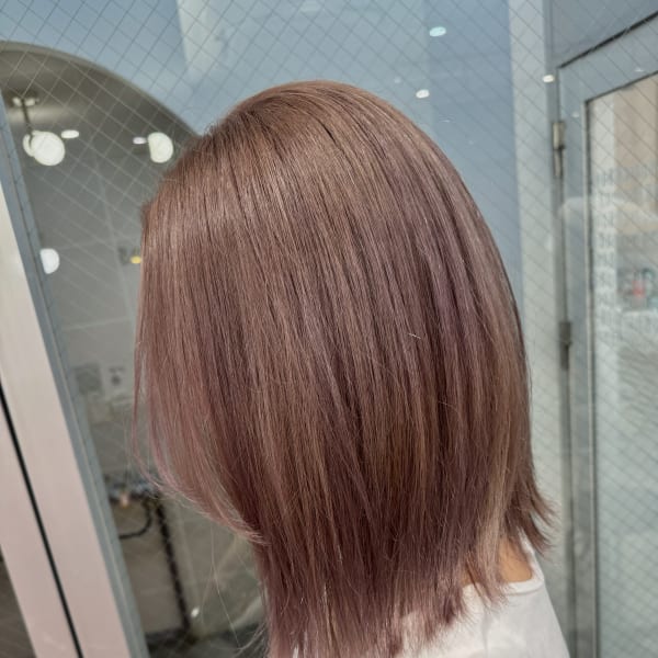 ブリーチベージュカラー