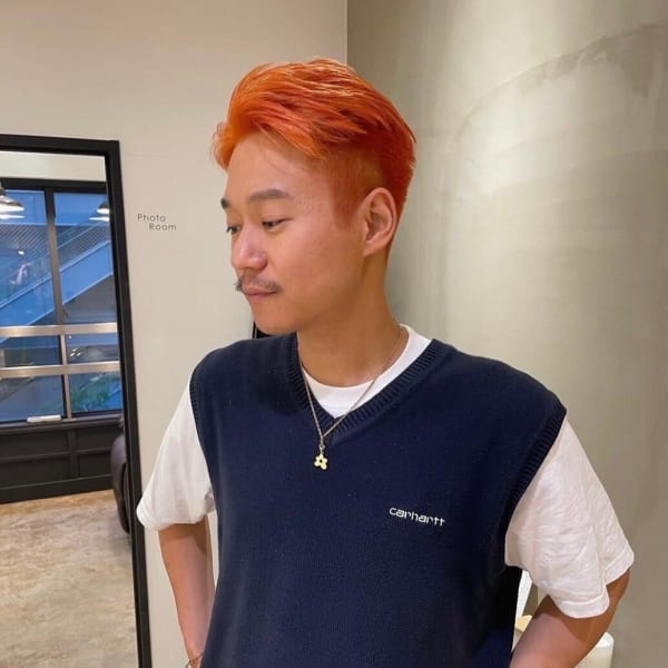 ベリーショート/ダークアッシュ/ニュアンスパーマ/栄/久屋