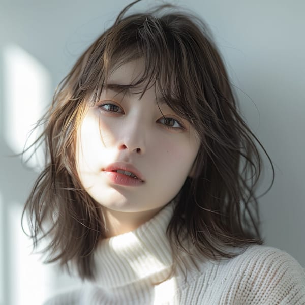 savon hair design casa+×ミディアム