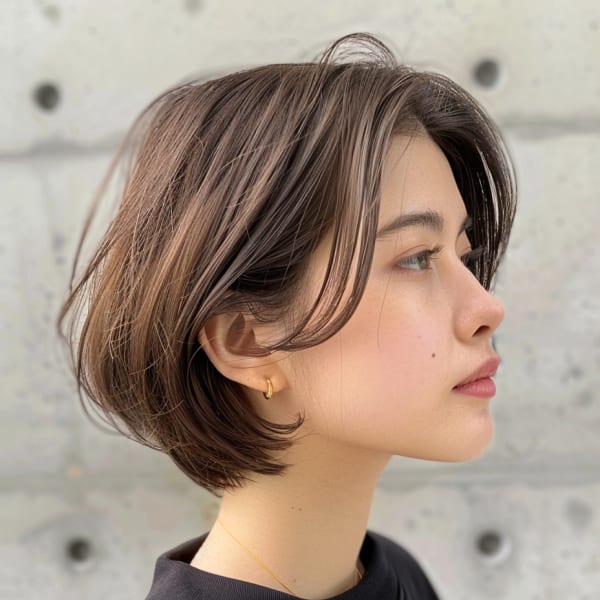 savon hair design casa+×ショート