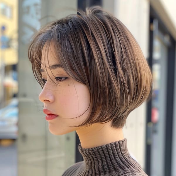 savon hair design casa+×ショート