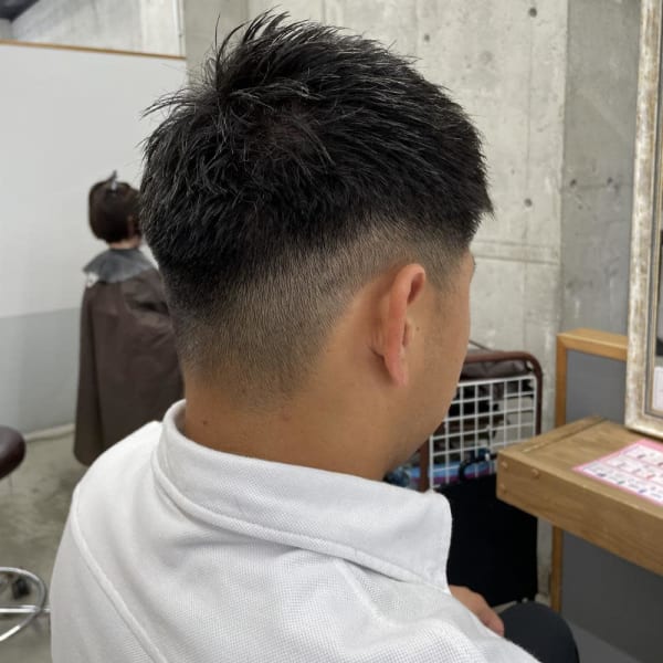 刈り上げスタイル