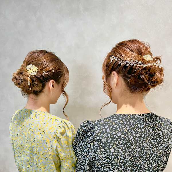 ヘアアレンジ×アップスタイル