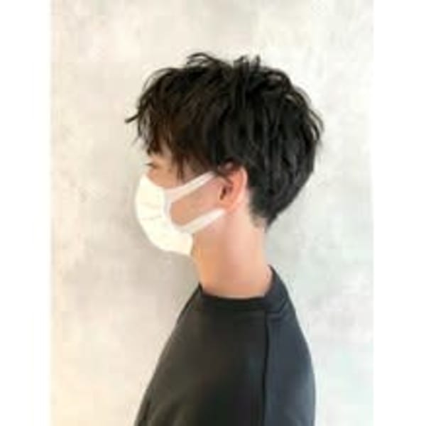 決めすぎない、ラフなパーマスタイル【本町本店】|:ideal 本町本店