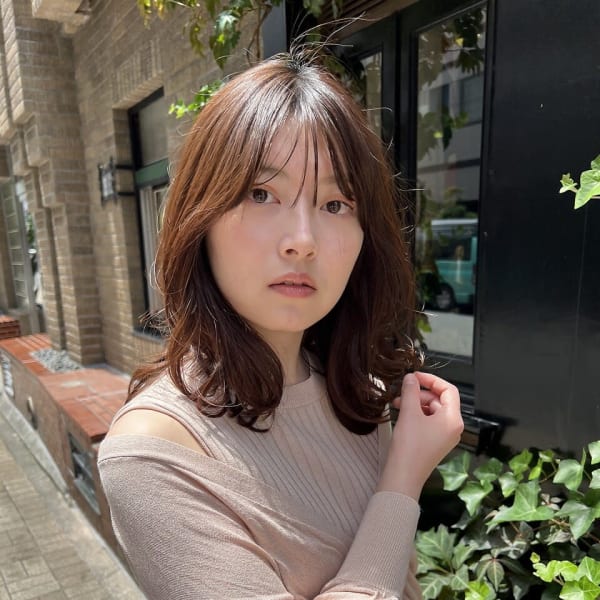 艶ブラウンミディスタイル【銀座/有楽町】30代40代50代